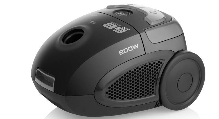 Podlahový sáčkový vysavač Hyundai VC068B / 800 W / 2 l / černá Varianta: ivi1