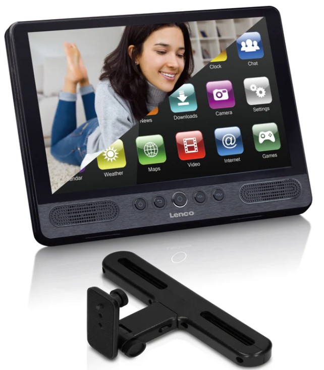 Přenosný DVD přehrávač Lenco TDV1001BK / 1280 x 800 px / černá Varianta: ivi5