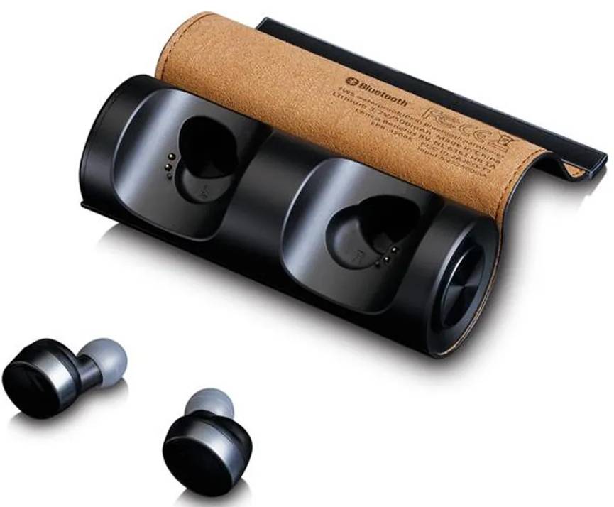 Bezdrátová sluchátka Lenco EPB-450BK / 20 - 20000 Hz / Bluetooth / dosah až 10 m / černá Varianta: ivi1