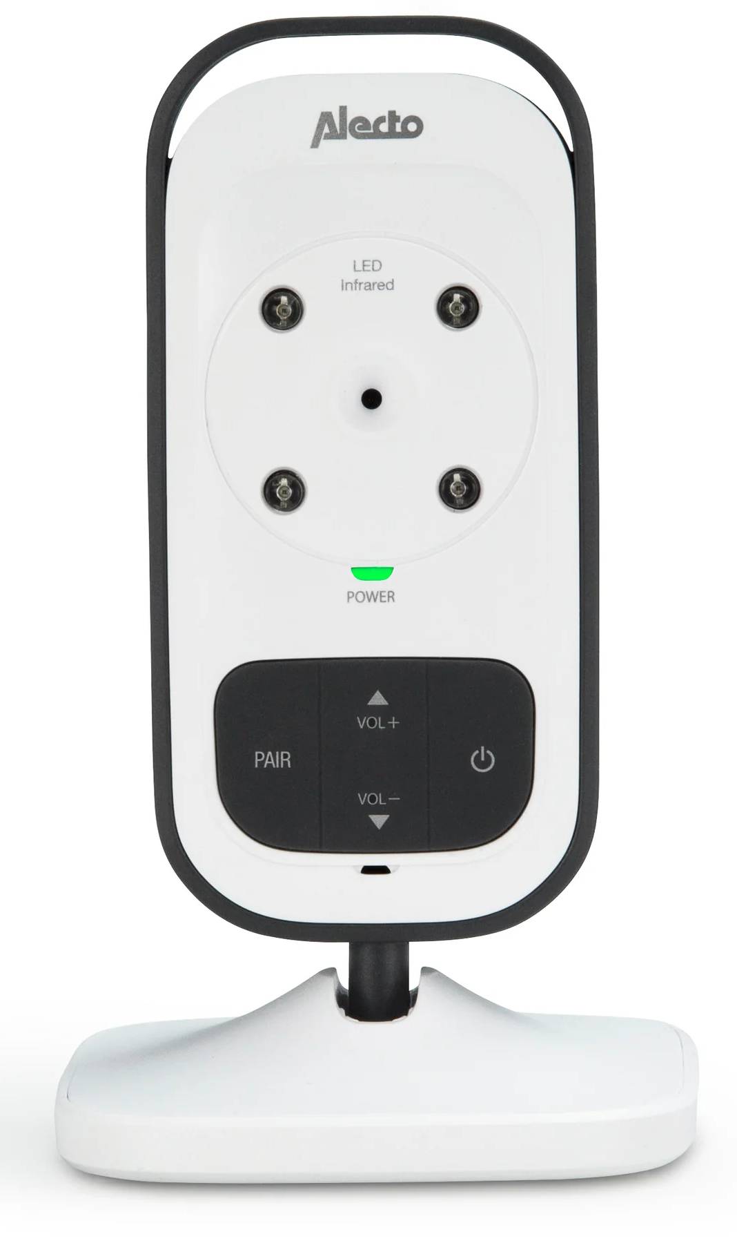 Přídavná kamera Alecto DVM-75C pro dětskou chůvičku Alecto DVM-73/DVM-75/DVM-76/DVM-77 / 2,4 GHz FHSS Digital / dosah až 300 m / bílá/antracitová Var…