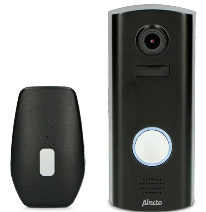 Dveřní videozvonek Alecto DVC600IP / 1920 x 1080 px / 120° / černá Varianta: ivi33