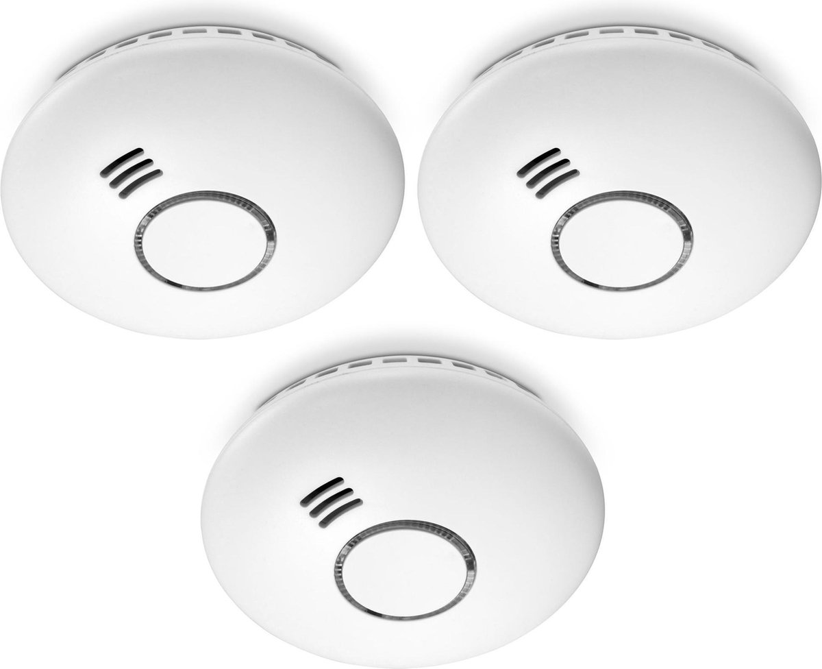 Detektor kouře Alecto SA-43 / frekvence 433 MHz / bílá Varianta: ivi12