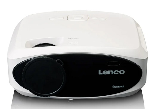 Projektor Lenco LPJ-900WH / LED / Bluetooth / bílá Varianta: ivi1