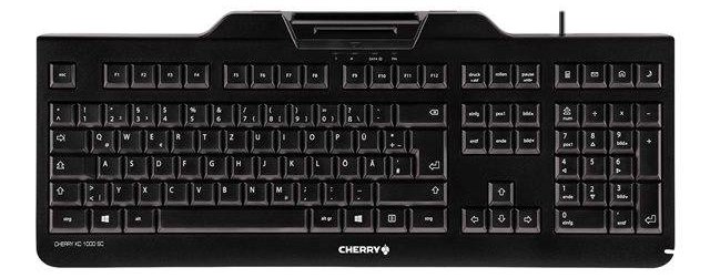 Klávesnice Cherry KC-1000 SC (JK-A0100EU-2) / 104 tlačítek / 1,8 m kabel / černá Varianta: ivi1