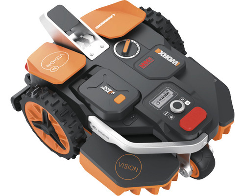 Robotická sekačka Worx Landroid Vision M800 WR208E / do 800 m² / černá/oranžová Varianta: ivi7