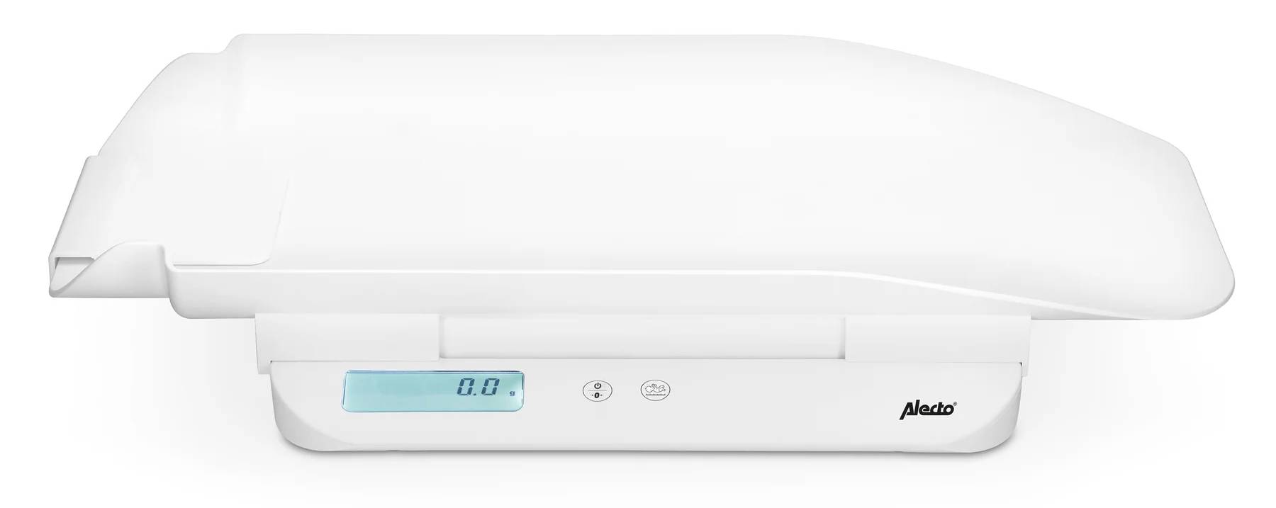 Digitální kojenecká váha Alecto BC-55 s měřením délky / přesnost 5 g / max. nosnost 20 kg / bílá Varianta: ivi1