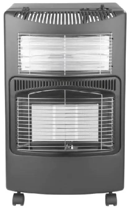 German Kombinovaná skládací kamna / 4,2 kW / 82 m² / černá Varianta: ivi1