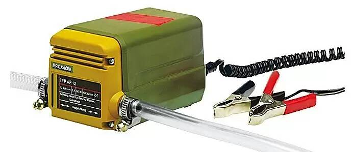 Olejové sací čerpadlo Proxxon Micromot AP 12 / 250 l/hod. / 12 V / zelená/žlutá Varianta: ivi1