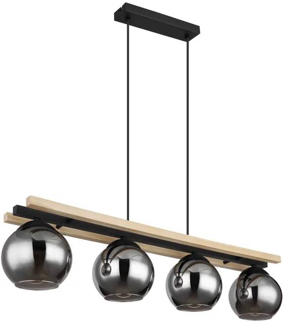 Závěsné svítidlo Globo Conni / E27 / 230 V / černá Varianta: ivi1