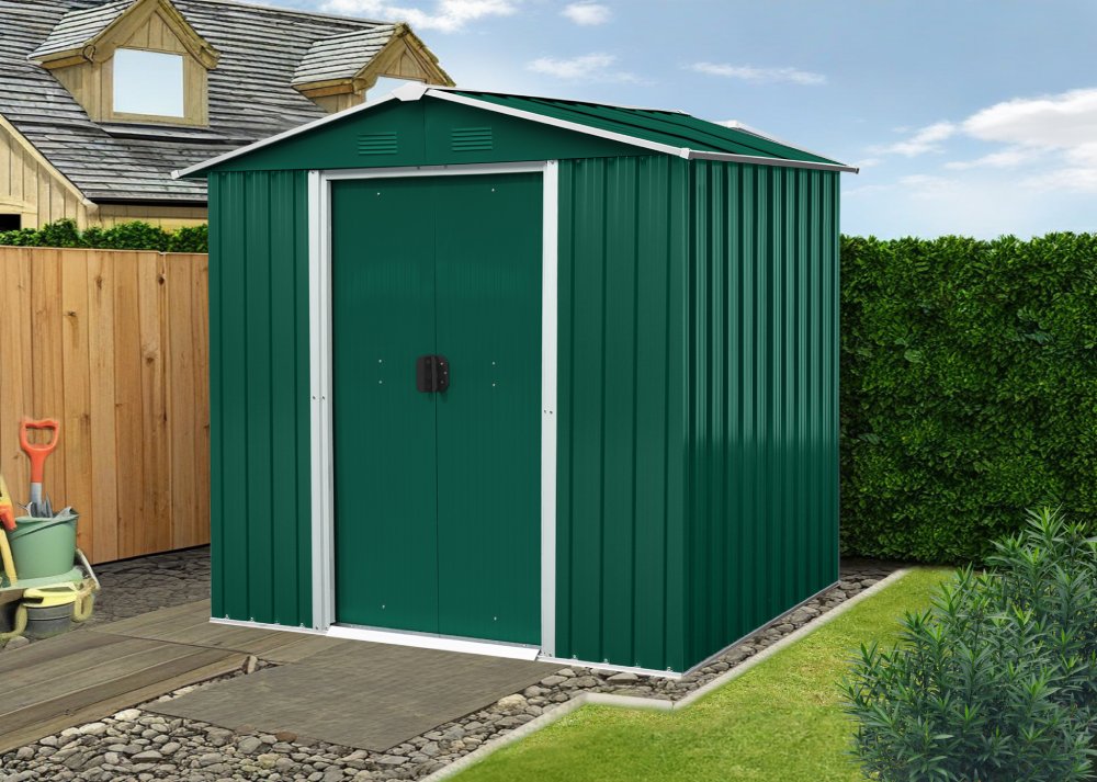 Zahradní domek BestBerg ZDB-2Z / 2,5 m² / 194 x 131 x 184 cm / zelená Varianta: ivi1