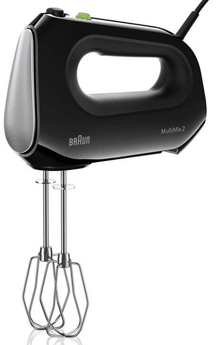Ruční šlehač Braun MultiMix 2 HM2110.BK / 500 W / 4 rychlosti / černá Varianta: ivi1