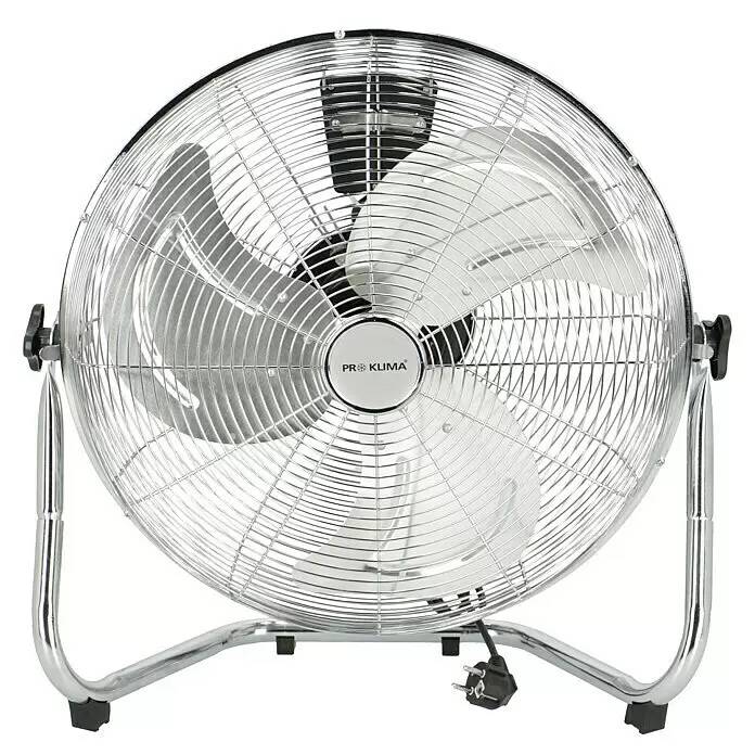 Podlahový ventilátor Proklima / Ø 45 cm / 4770 m³/hod. / 3 rychlosti / stříbrná Varianta: ivi7