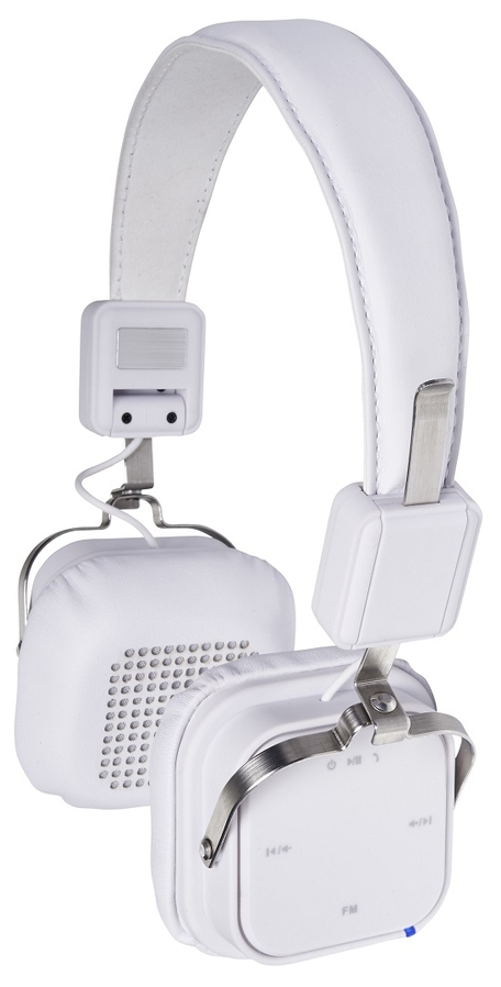 Bezdrátová sluchátka Tempi-Tec / Bluetooth / bílá Varianta: ivi16