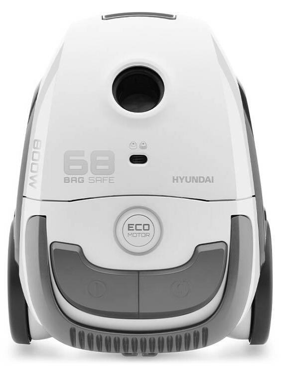 Podlahový sáčkový vysavač Hyundai VC068WG / 800 W / 2 l / 80 dB / bílá/šedá Varianta: ivi1