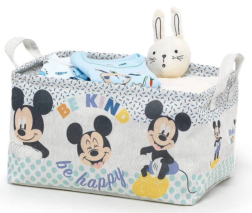 German Dětský látkový úložný box Disney / 32 x 23 x 19 cm / 2 držadla / šedá Varianta: ivi1