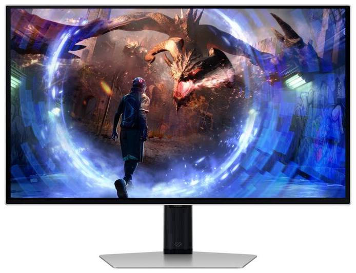 Herní monitor Samsung Odyssey G60SD (LS27DG600SUXEN) / 27" (68 cm) / WQHD / doba odezvy 0,03 ms / stříbrná Varianta: ivi1