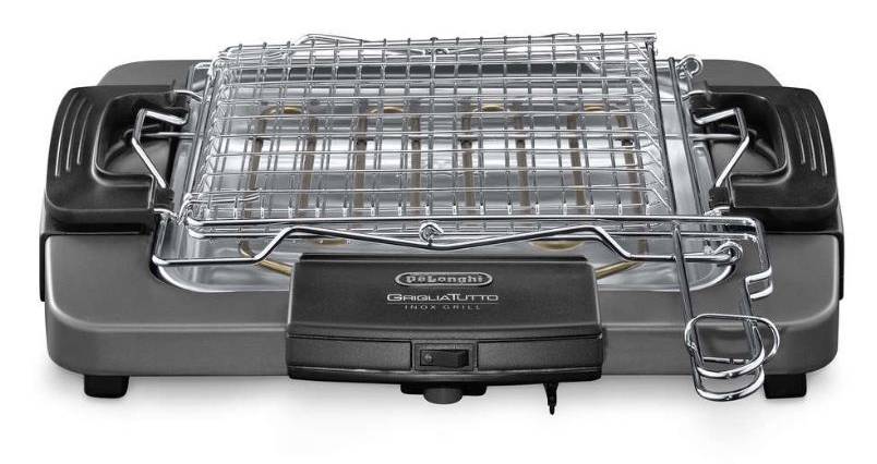DeLonghi Elektrický gril De'Longhi BQ60.X / 28 x 27 cm / 1900 W / černá/šedá Varianta: ivi1