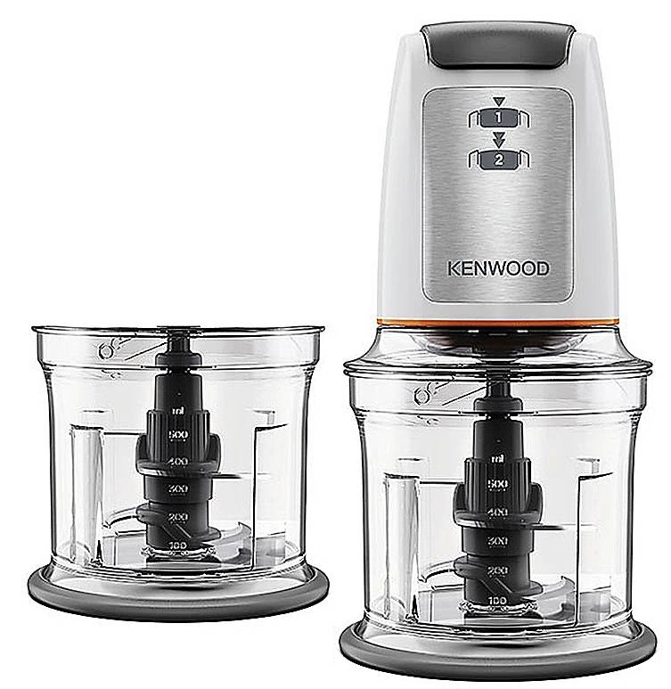 Sekáček potravin Kenwood CHP61.200WH / 500 W / 0,5 l / 2 rychlosti / bílá/šedá Varianta: ivi64