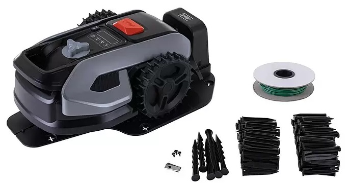 Robotická sekačka Scheppach BRMR300 / 16 cm / 2 Ah / 300 m² / černá/šedá Varianta: ivi3