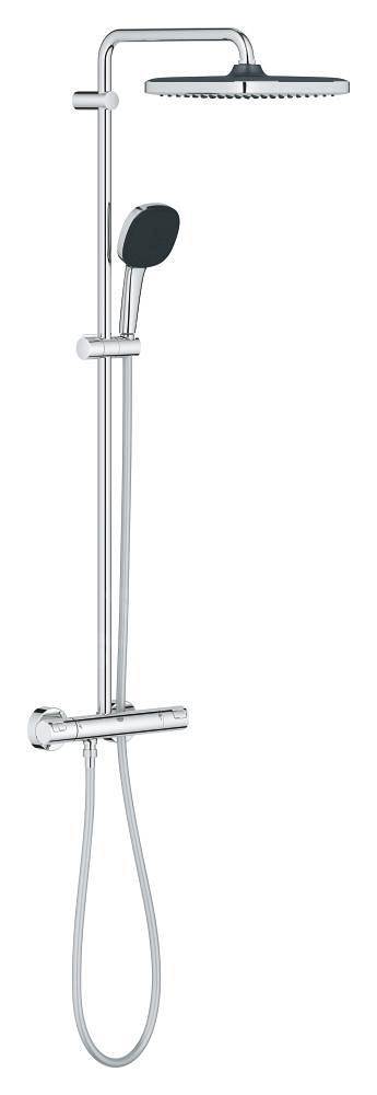 Sprchový set s termostatem Grohe Vitalio Comfort 250 (26696001) / termostat / 2 proudy / chrom Varianta: ivi1