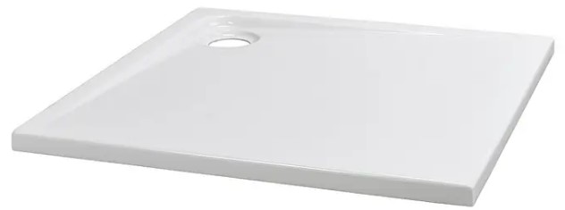 German Sprchová vanička / 90 x 90 x 2,5 cm / bílá Varianta: ivi1