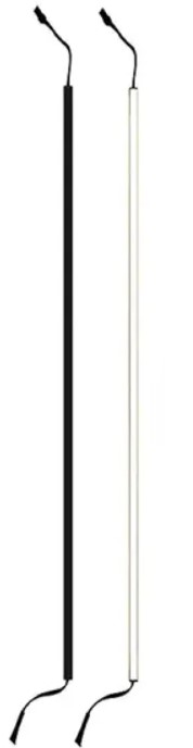 LED profil do akustických obkladových panelů Direct Signs / 151,5 cm / 26 W / teplá - neutrální bílá Varianta: ivi0