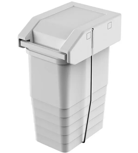 Nástěnný odpadkový koš Essensa / 8 l / bílá Varianta: ivi1