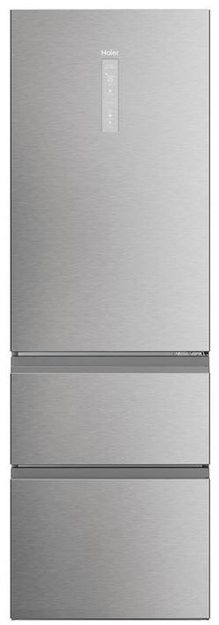 Kombinovaná chladnička Haier HTW5618CNMG / 360 l / stříbrná Varianta: ivi1