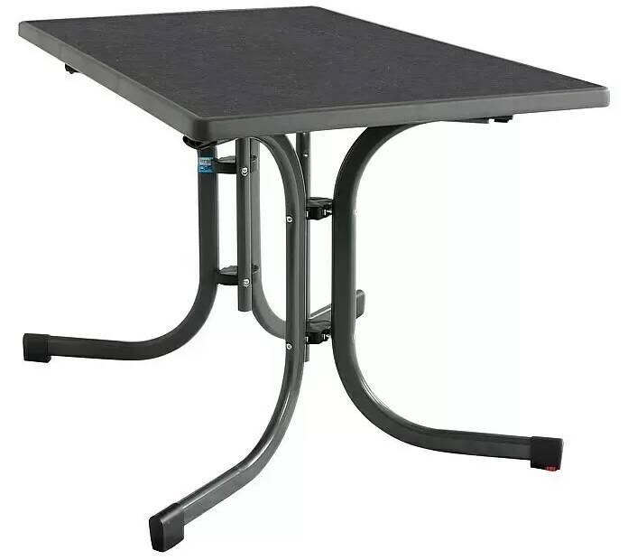 Zahradní stůl MFG Boulevard / 110 x 70 cm / skládací / šedá Varianta: ivi4