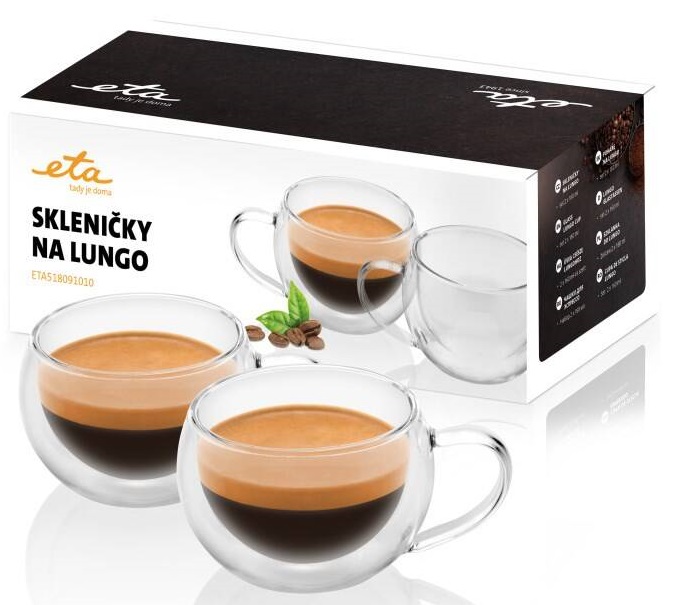 Skleničky na lungo ETA 5180 91010 / 2 ks / sklo / 160 ml Varianta: ivi1