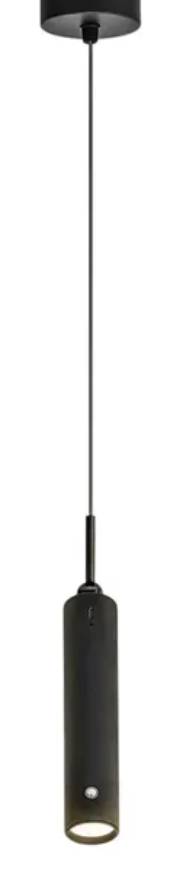 German Aku závěsné LED svítidlo / 37-163 cm / IP20 / Ø 7,5 cm / 130 lm / černá Varianta: ivi12