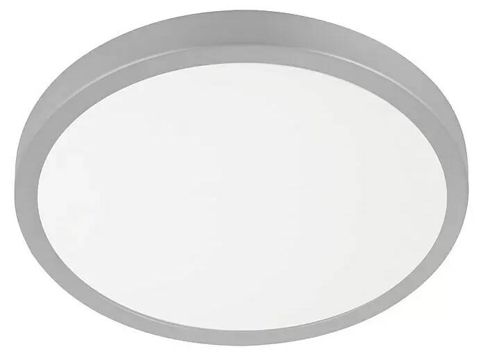 LED stropní svítidlo Eglo Molay / Ø 28,5 cm / 2400 lm / 20,5 W / stříbrná Varianta: ivi1