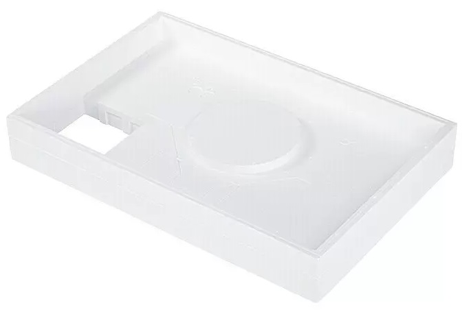 Podpěra sprchové vaničky Camargue St. Laurent / 117 x 77 cm / bílá Varianta: ivi1