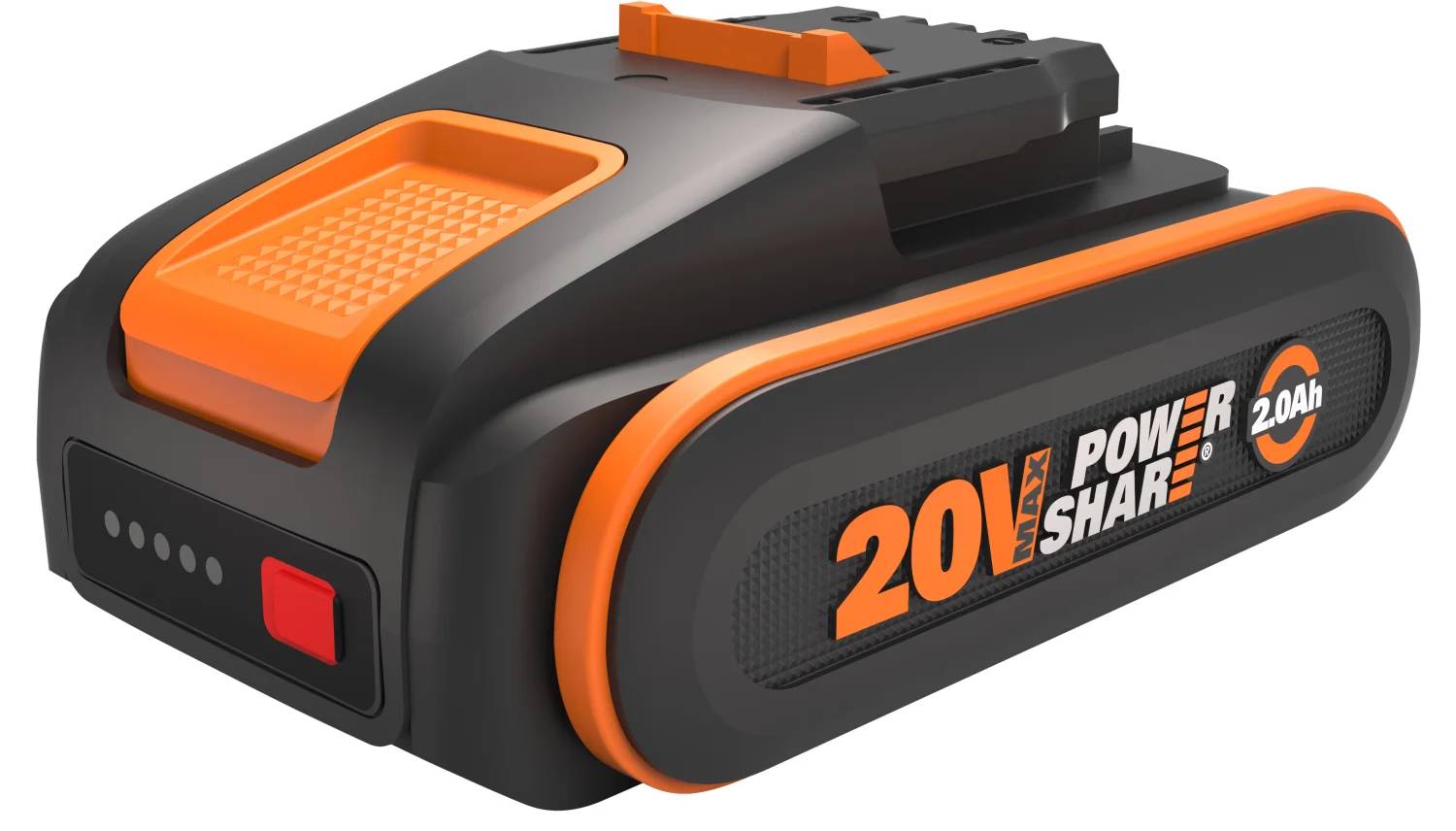 Akumulátor Worx WA3639 / 2 Ah / 20V / černá / oranžová Varianta: ivi5