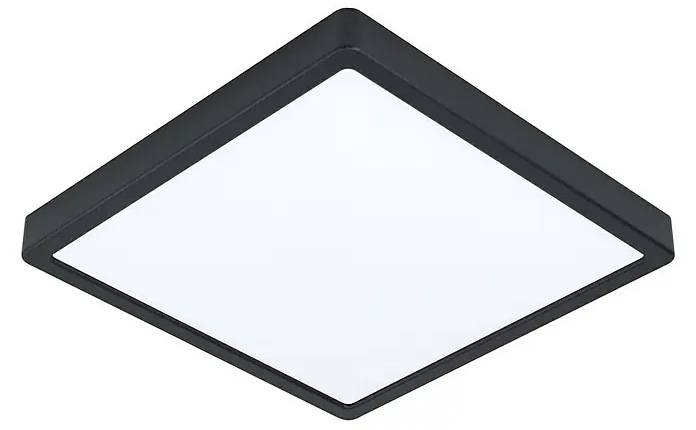 LED stropní svítidlo Eglo Fueva 5 (99257) / 28,5 x 28,5 x 2,8 cm / 20 W / 2500 lm / černá Varianta: ivi1