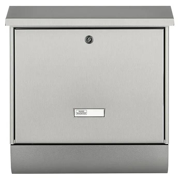 Poštovní schránka Burg Wächter Inoxstar 4720 / 39,5 × 38 × 11,5 cm / DIN C4 / nerezová ocel / stříbrná Varianta: ivi1