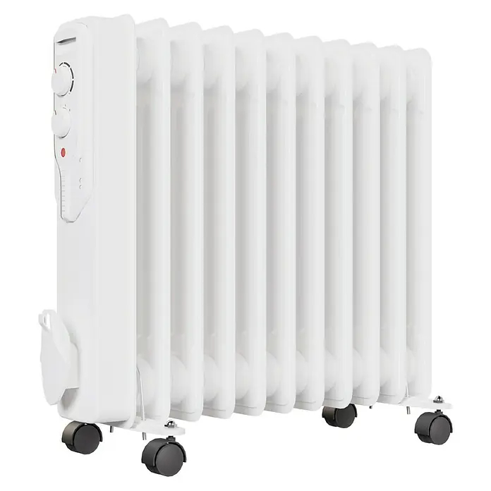 Olejový radiátor Voltomat HEATING / 2500 W / bílá Varianta: ivi1