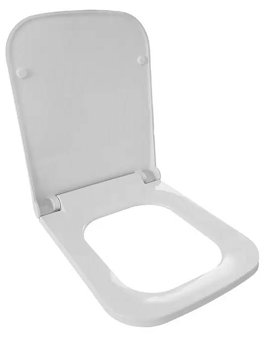 WC sedátko Temtasi Lavita / nerez/duroplast / měkké zavírání / bílá Varianta: ivi3