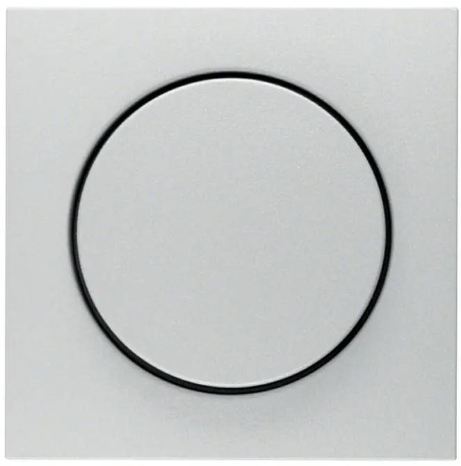 Kryt stmívače Berker S.1 11371404 / hliník / plast / šedá Varianta: ivi1