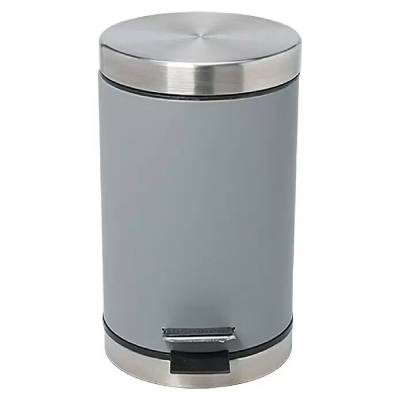 Kosmetický koš Venus Kenzie / pedálový / kulatý / 3 l / šedá Varianta: ivi1