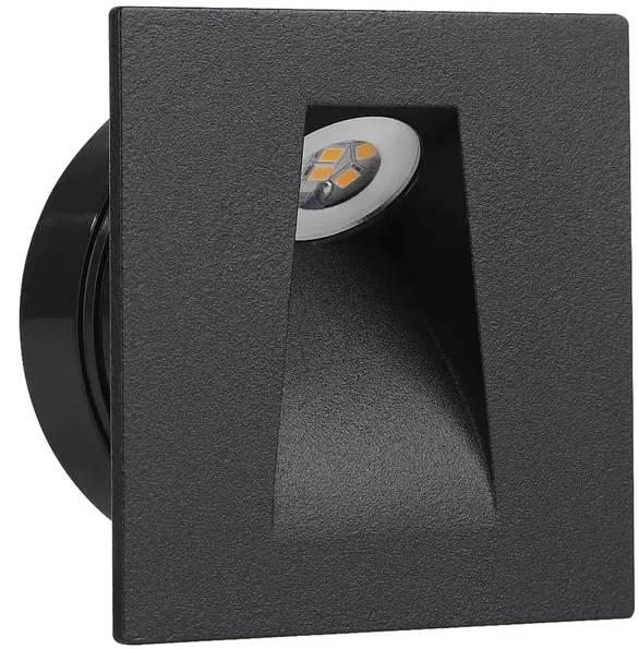Vestavné LED svítidlo Eglo Mecinos / 90 lm / 2 W / kov / černá Varianta: ivi1