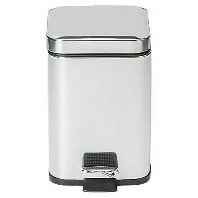 Kosmetický koš Venus Quadro / pedálový / 3 l / stříbrná Varianta: ivi1