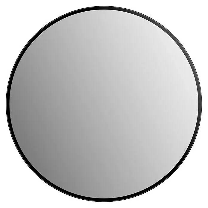 Nástěnné zrcadlo DSK Picasso / Ø 40 cm / sklo/hliník / černá Varianta: ivi1