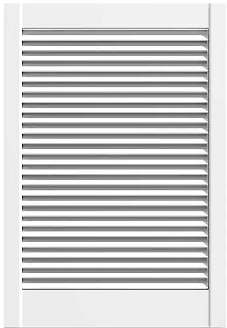 German Lamelová dvířka / 49,4 x 76,2 cm / bílá Varianta: ivi1