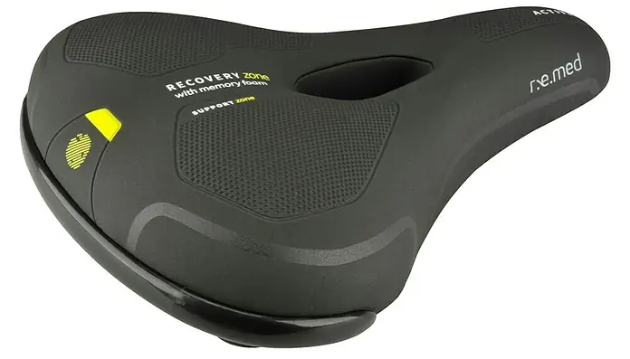 Sedlo na trekingové kolo Fischer R.E.Med. / černá Varianta: ivi1