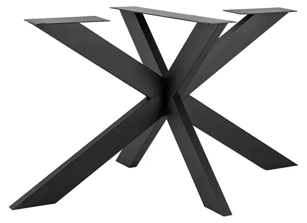 Stolová noha Cityline Spider / 140 × 70 × 72 cm / černá Varianta: ivi3