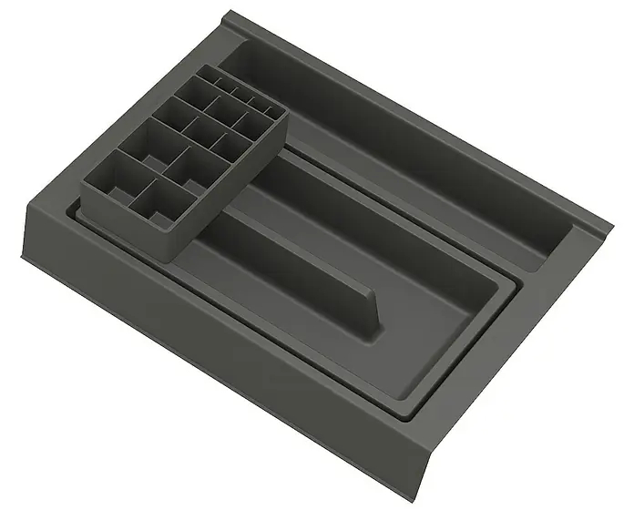 Organizér do zásuvky Riva / 32,2 x 24,1 x 8,5 cm / černá Varianta: ivi1