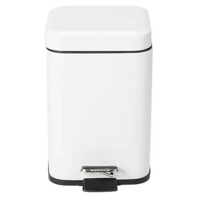 Kosmetický koš Venus Quadro / pedálový / 3 l / bílá Varianta: ivi1