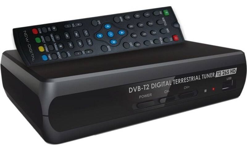 Set-top box New Digital T2 265 HD / Full HD / černá Varianta: ivi2