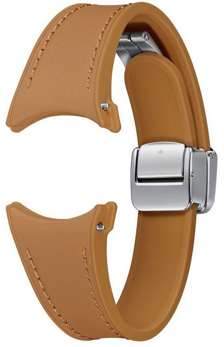 Hybridní řemínek se sponou Samsung (ET-SHR93SDEGEU) / vel. S/M / hnědá Varianta: ivi3